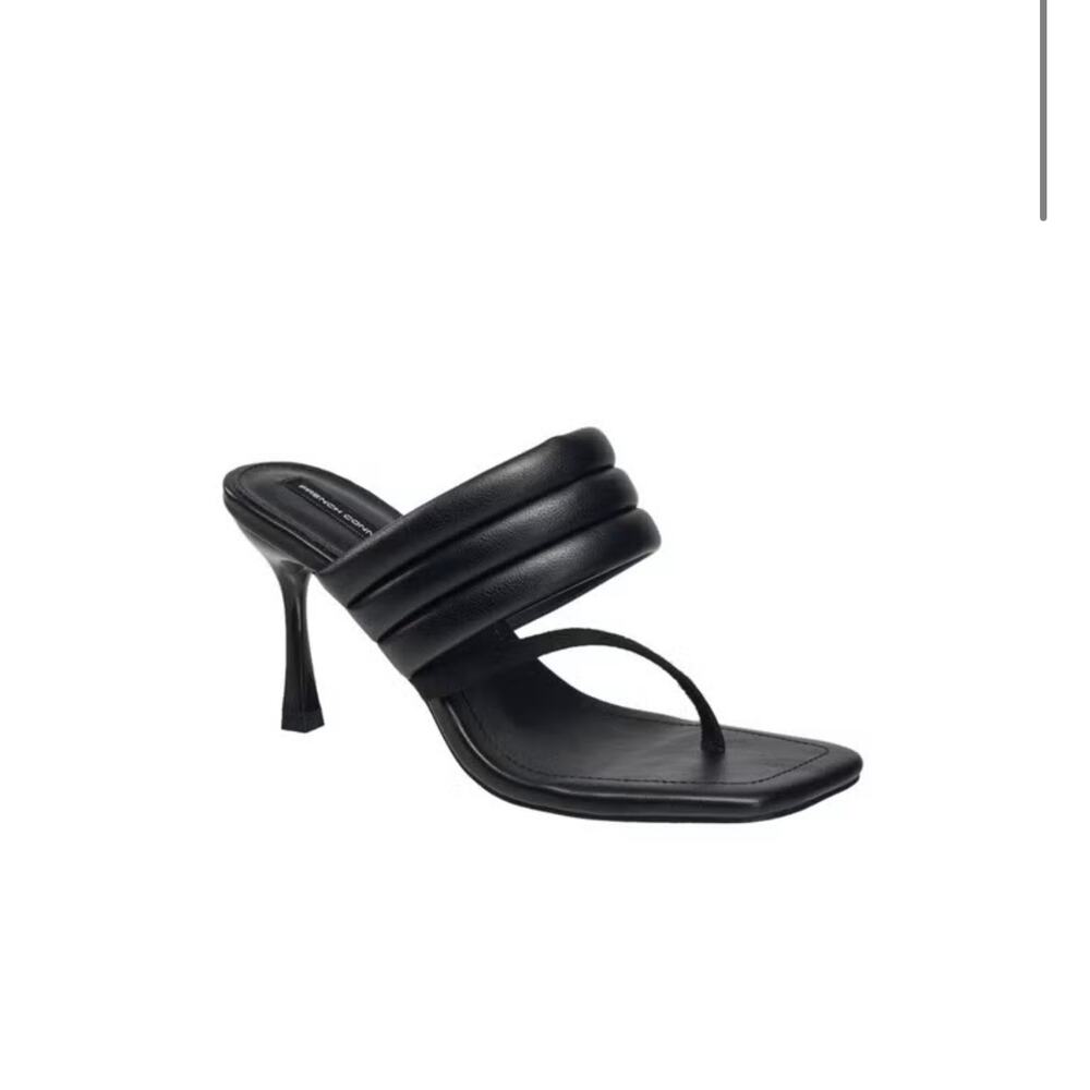 New French connection Valerie  sandal heel black size 8.5